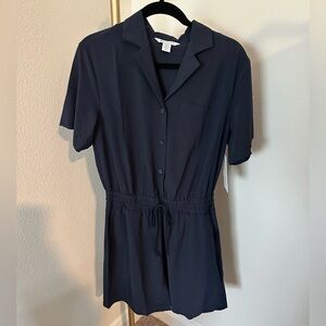 NWT Athleta Navy Avenue Romper